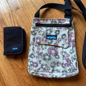 Kavu crossbody bag and wallet